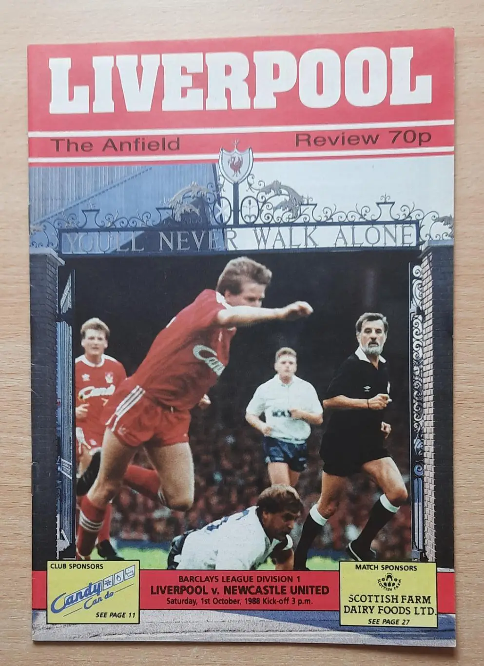 Ливерпуль - Ньюкасл Юнайтед 01.10.1988