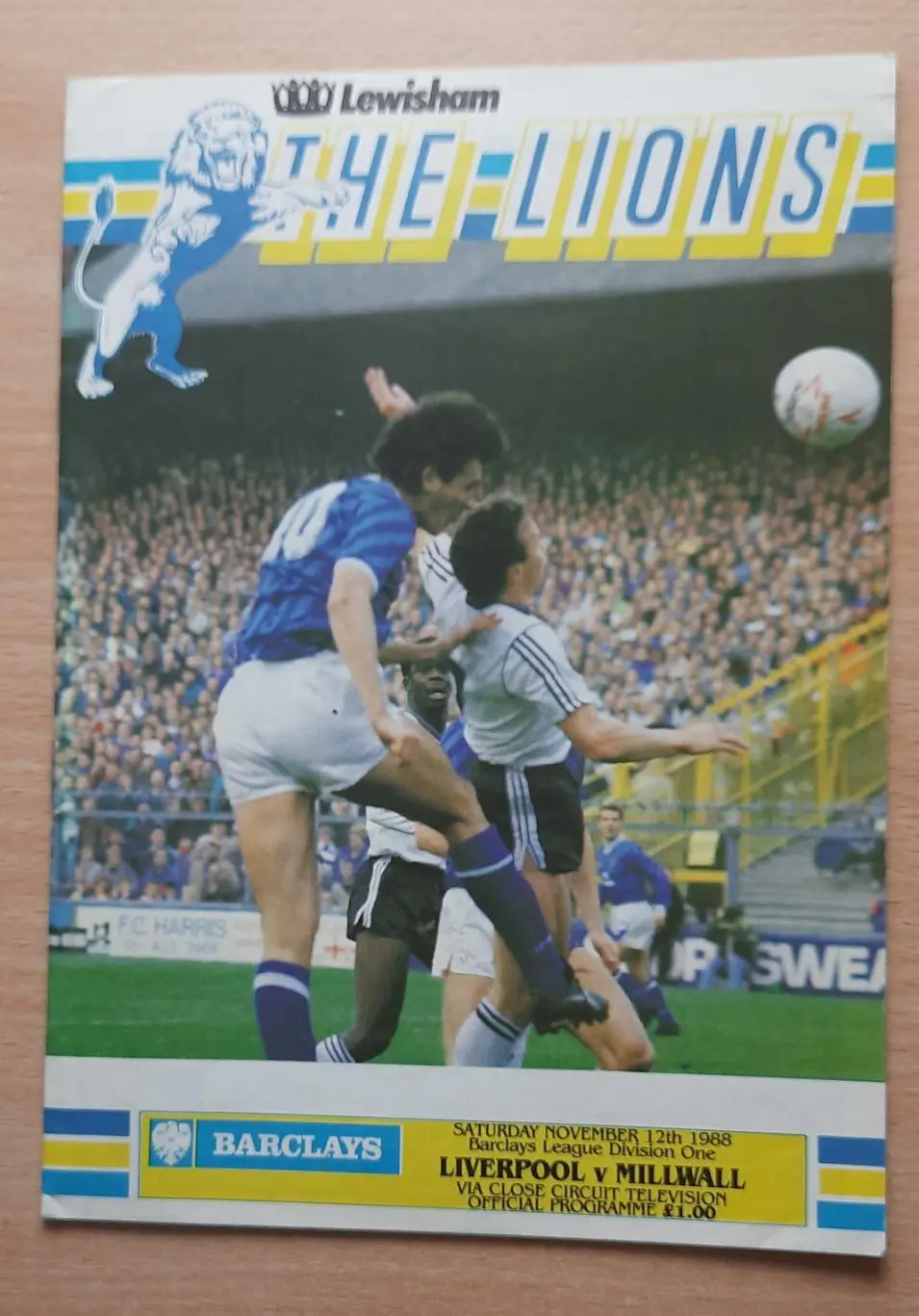Ливерпуль - Миллуолл 12.11.1988 1