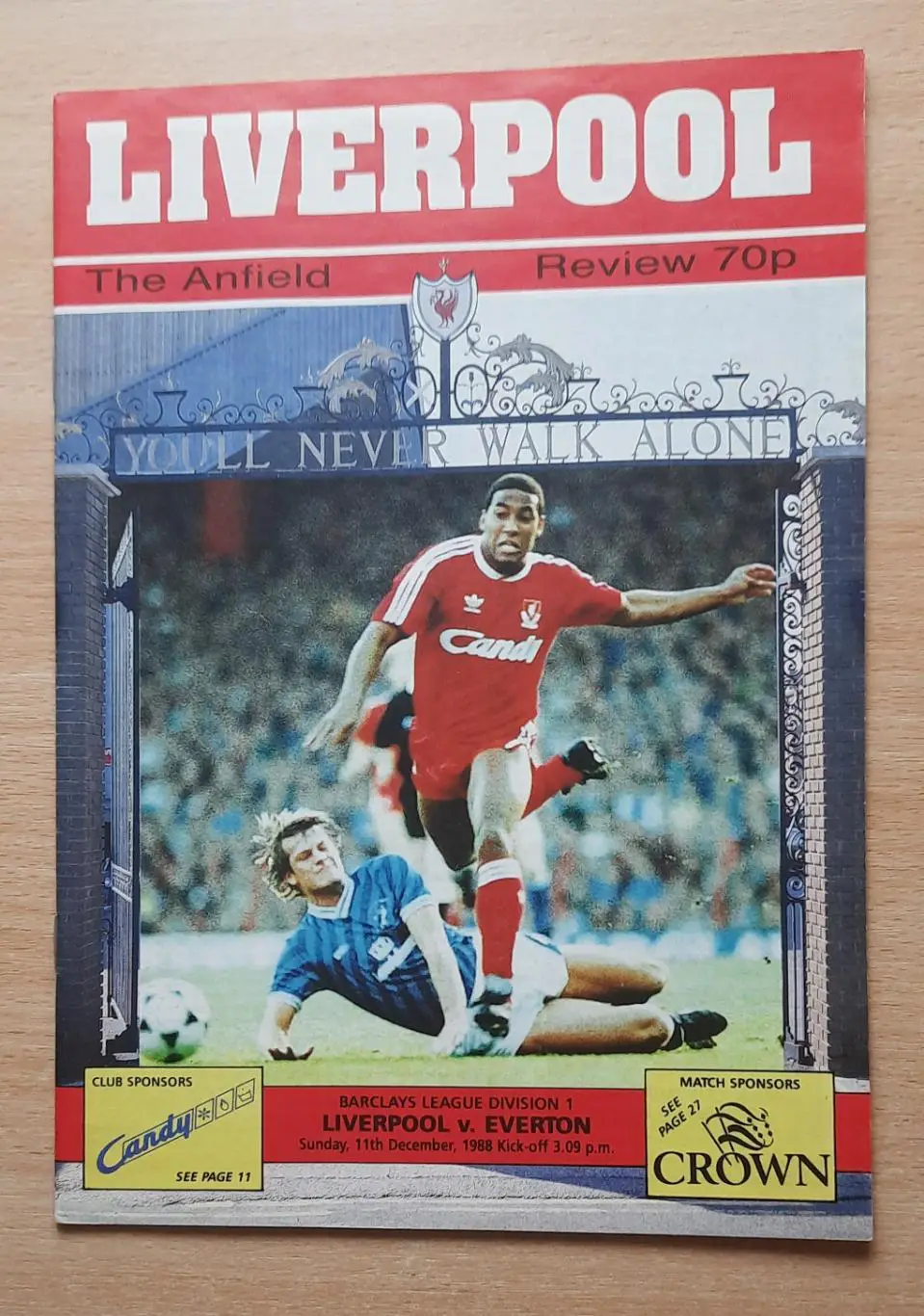 Ливерпуль - Эвертон 11.12.1988