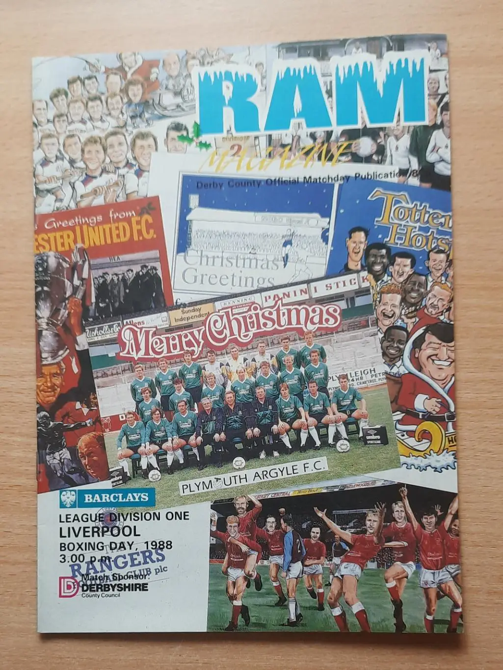 Дерби Каунти - Ливерпуль 26.12.1988