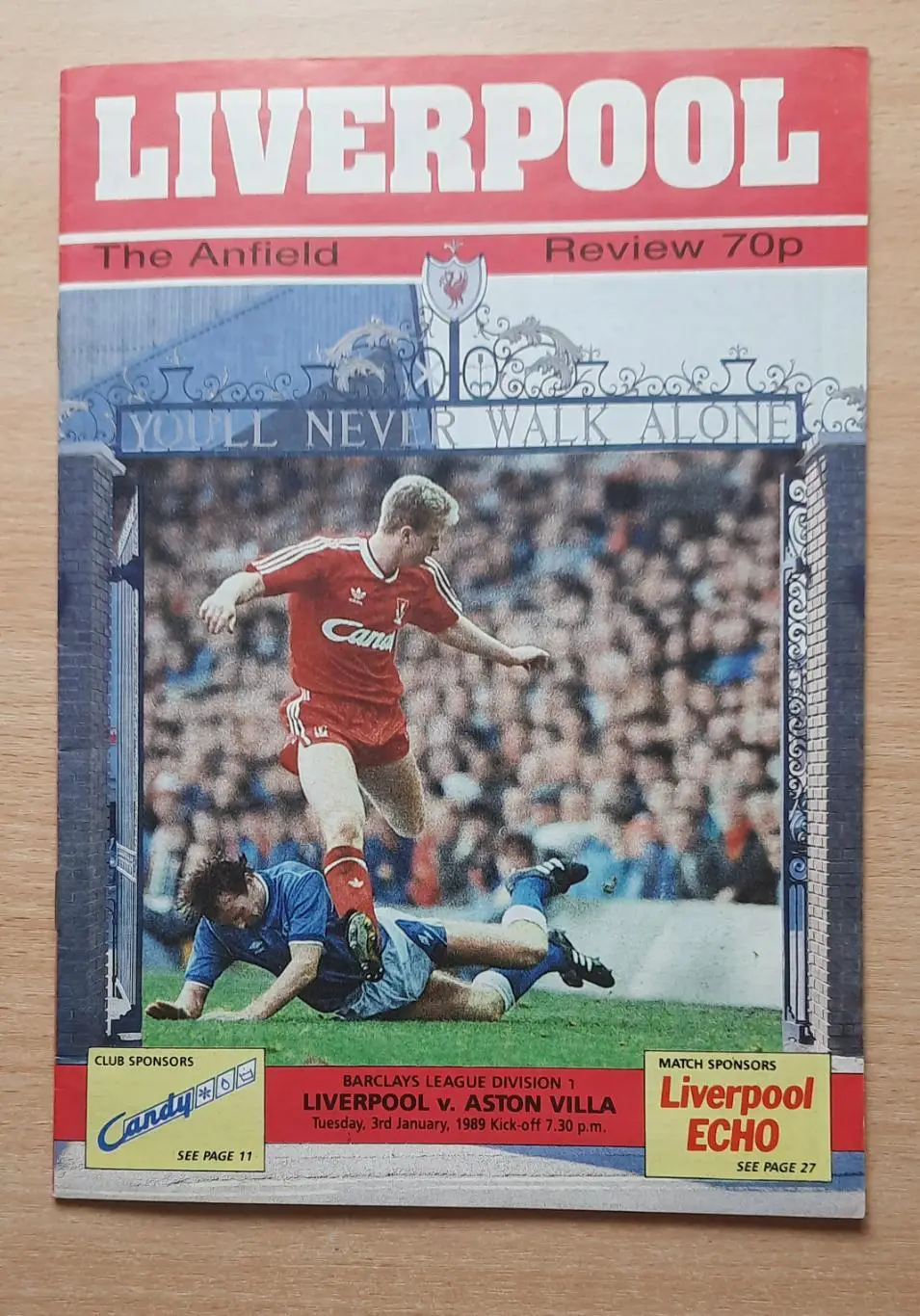 Ливерпуль - Астон Вилла 03.01.1989