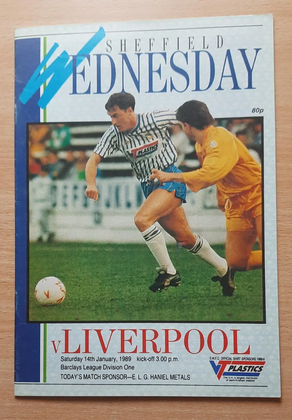 Шеффилд Уэнсдей - Ливерпуль 14.01.1989