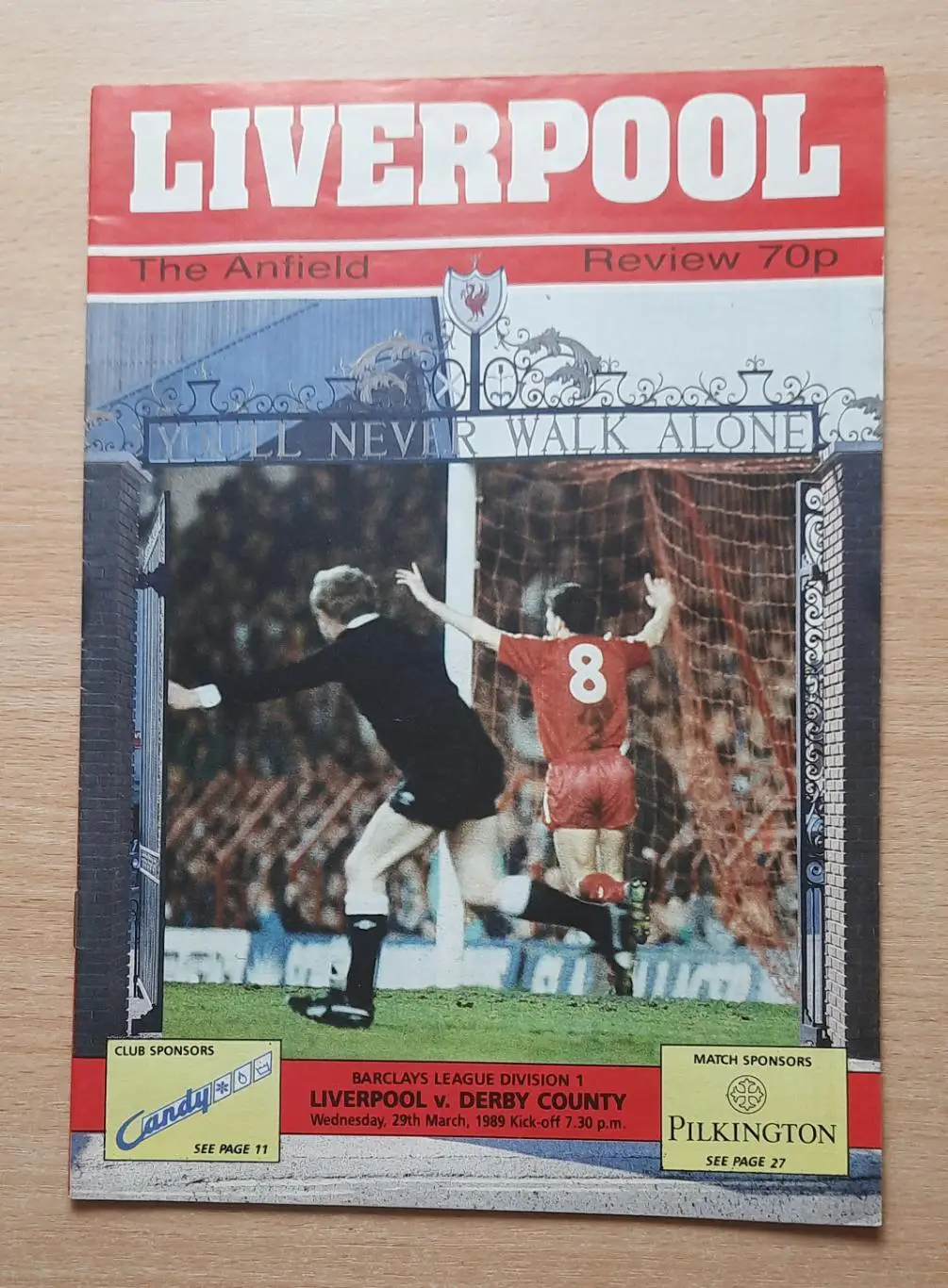 Ливерпуль - Дерби Каунти 29.03.1989