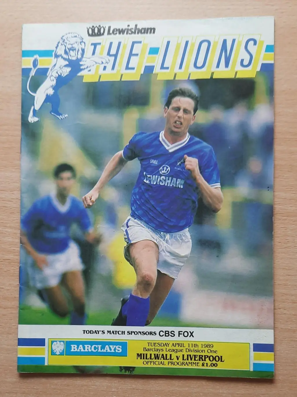 Миллуолл - Ливерпуль 11.04.1989