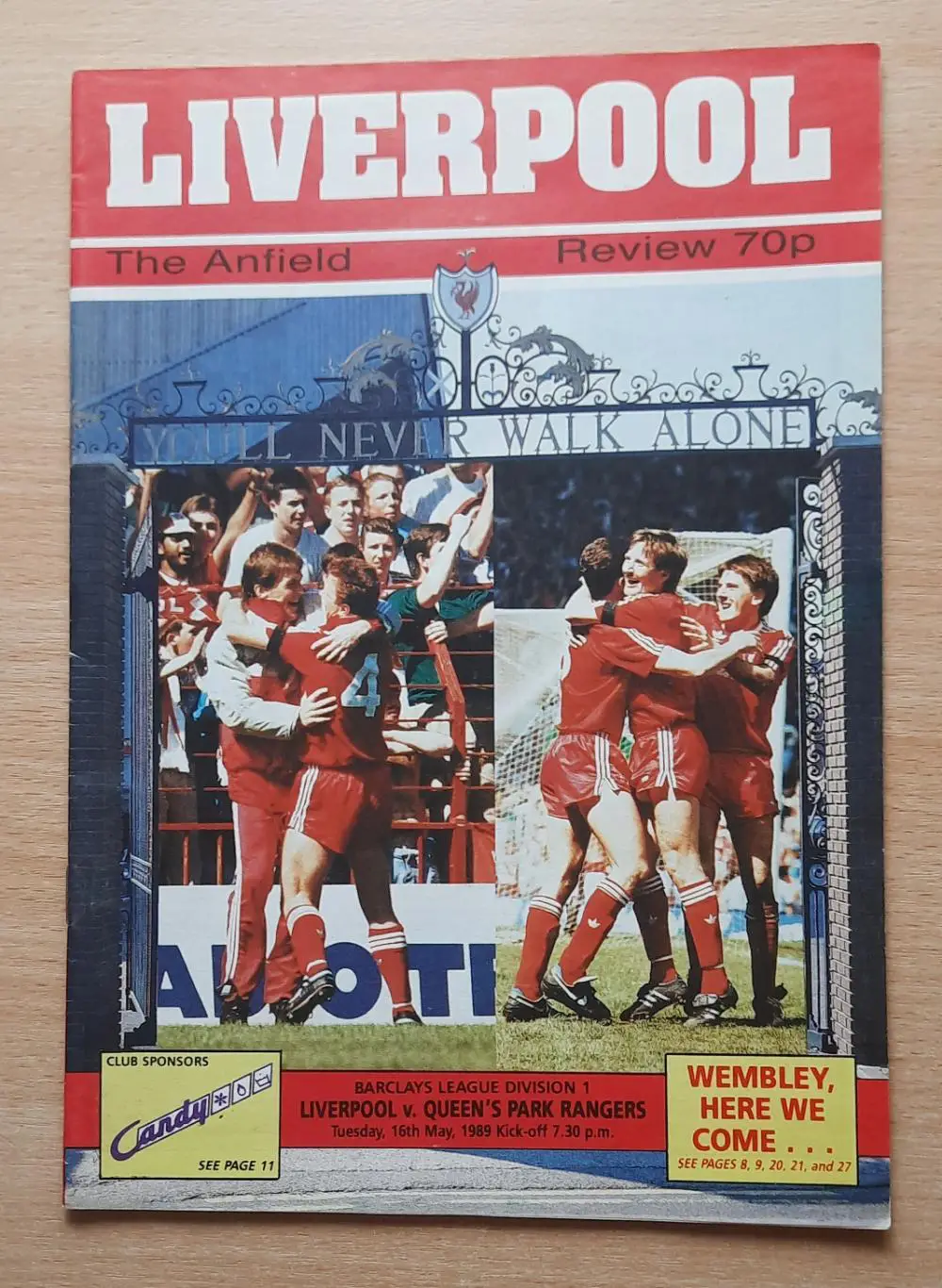 Ливерпуль - Куинз Парк Рейнджерс 16.05.1989