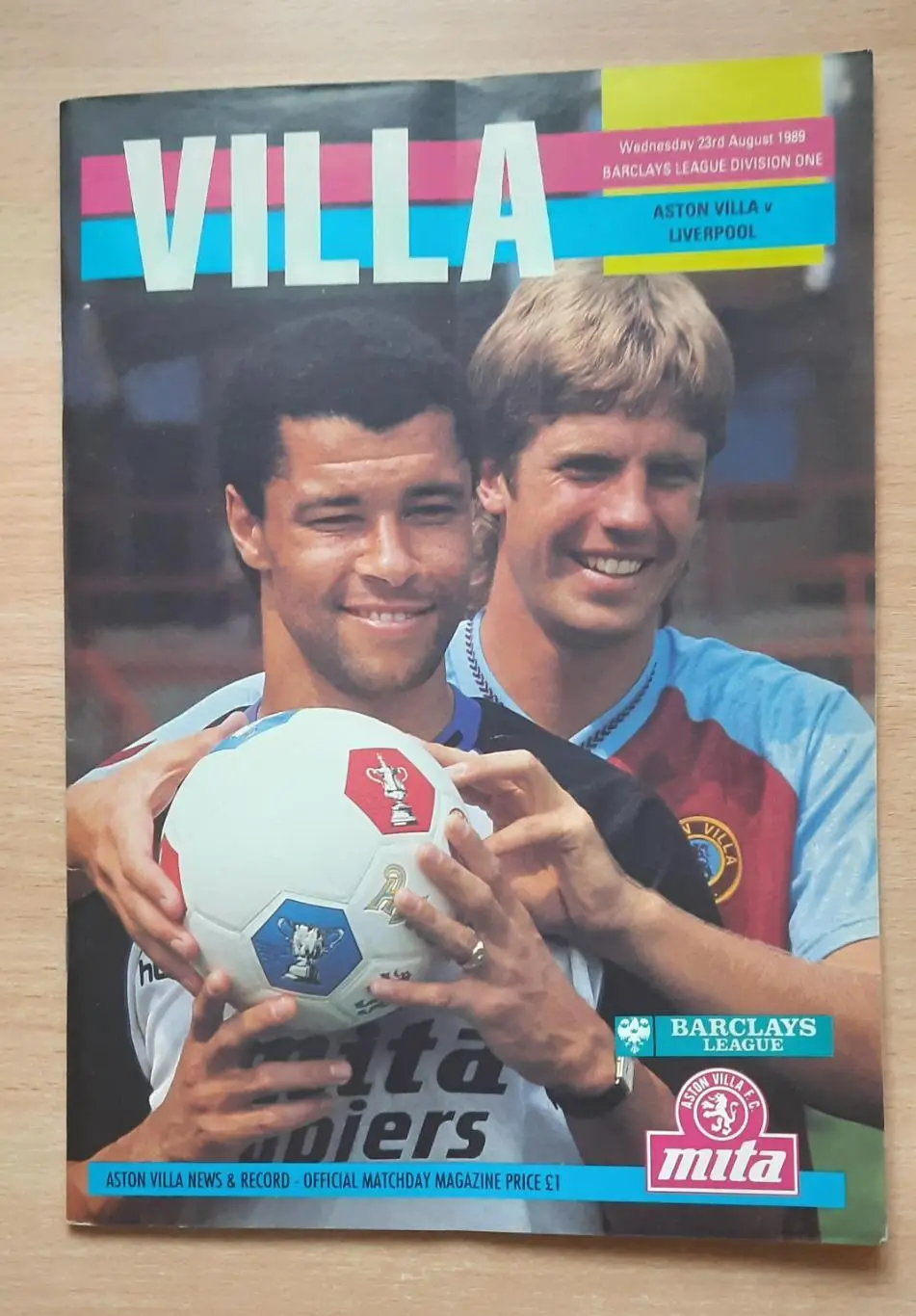 Астон Вилла - Ливерпуль 23.08.1989