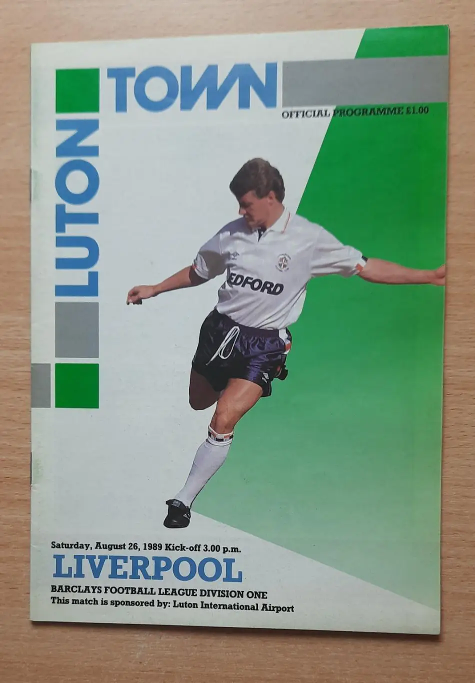 Лутон Таун - Ливерпуль 26.08.1989