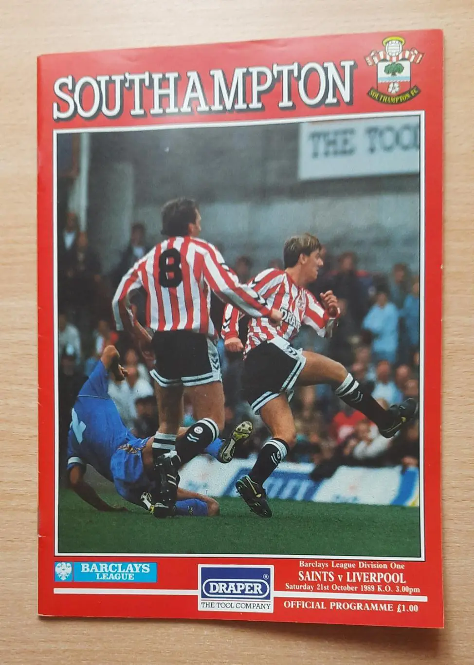 Саутгемптон -Ливерпуль 21.10.1989