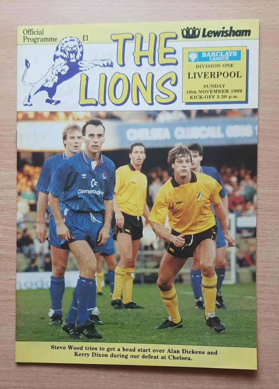 Миллуолл - Ливерпуль 19.11.1989