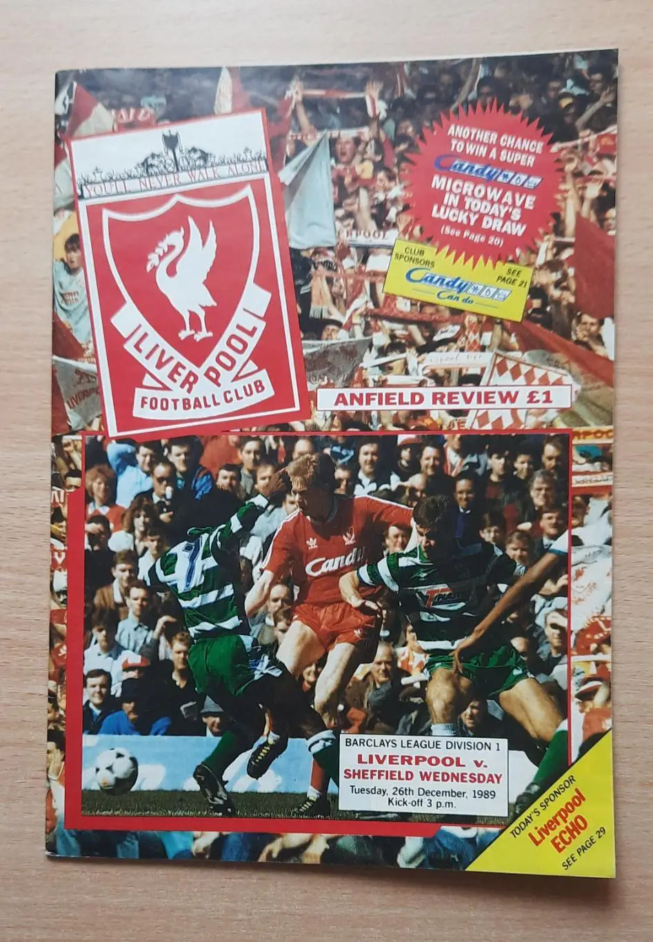 Ливерпуль - Шеффилд Уэнсдей 26.12.1989