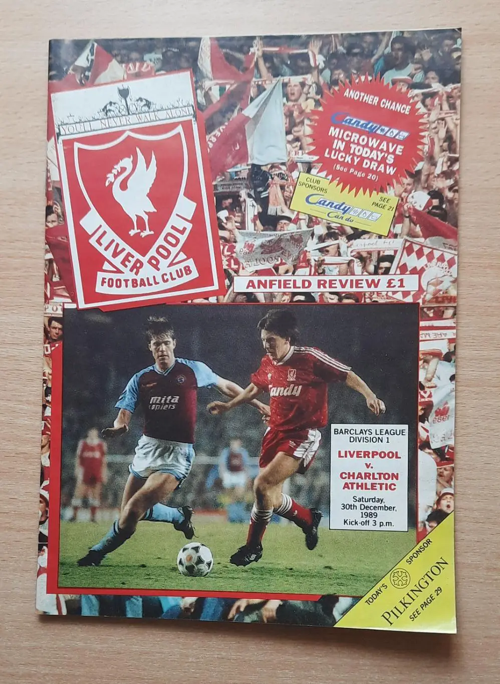 Ливерпуль - Чарльтон Атлетик 30.12.1989
