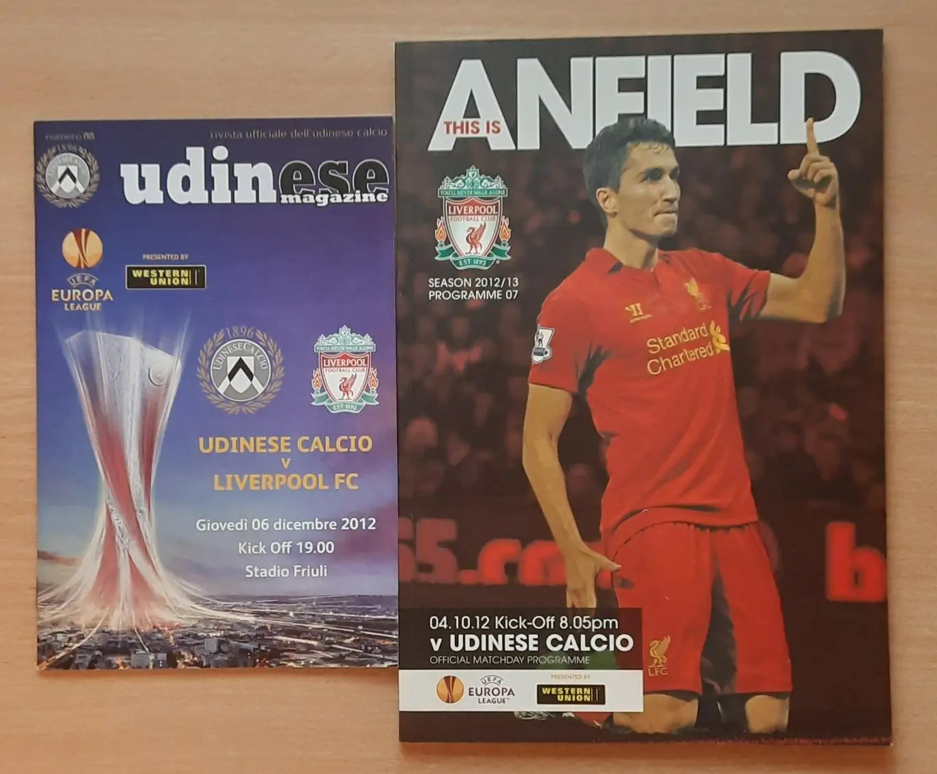 Ливерпуль - Гомель, Анжи, Зенит, ЦСКА, Спартак-Алания. Читайте описание лота 3