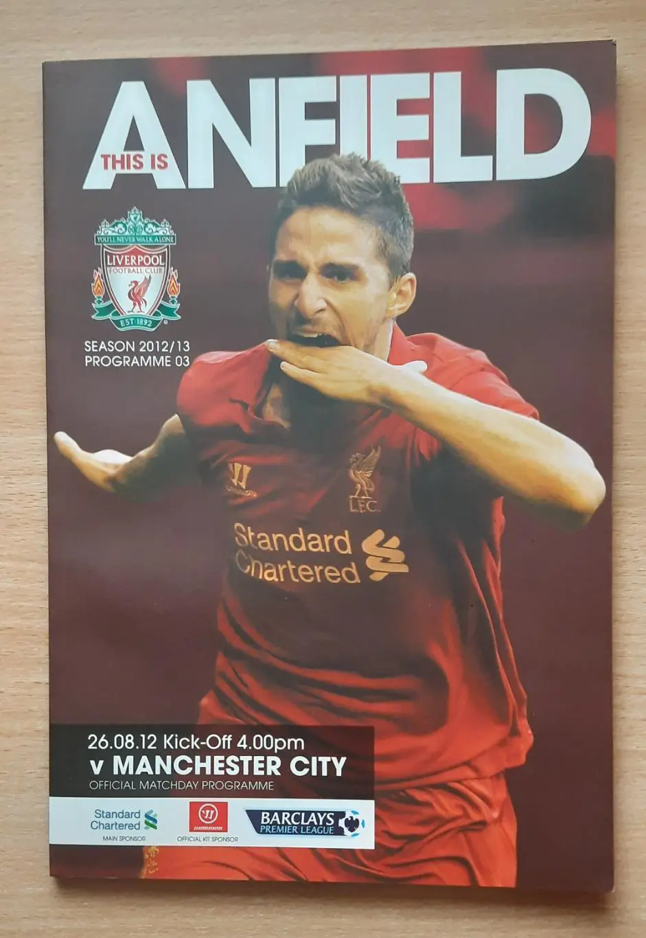 Ливерпуль - Манчестер Сити 26.08.2012