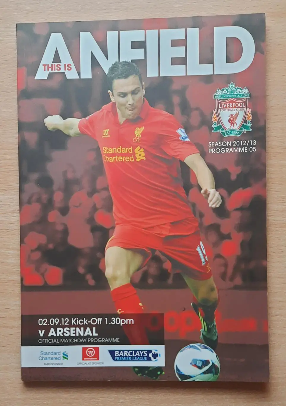 Ливерпуль - Арсенал /Лондон/ 02.09.2012