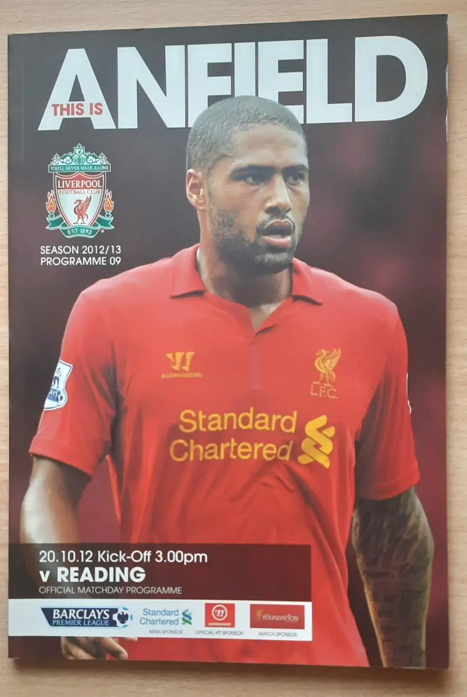 Ливерпуль - Рединг 20.10.2012