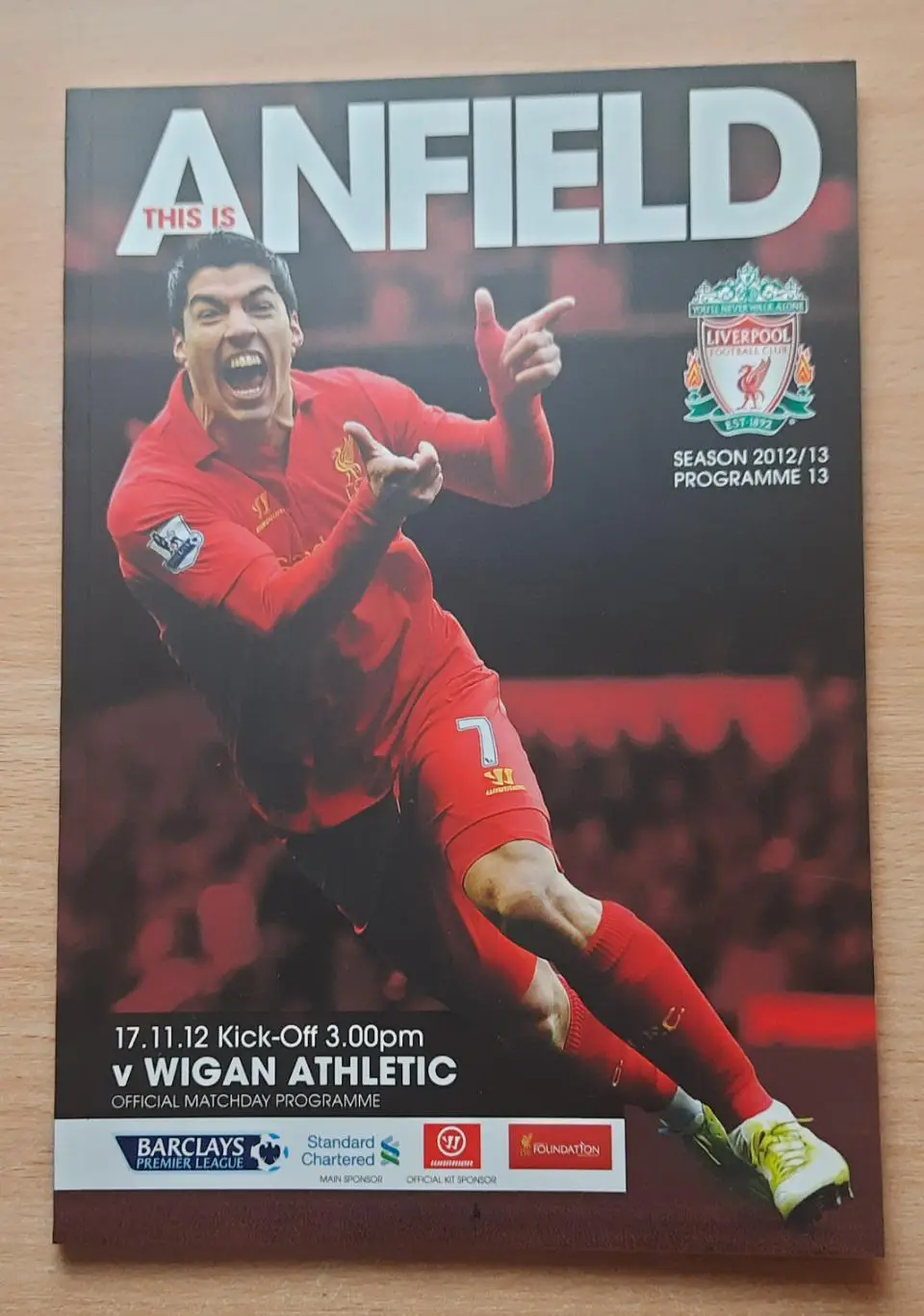 Ливерпуль - Уиган Атлетик 17.11.2012