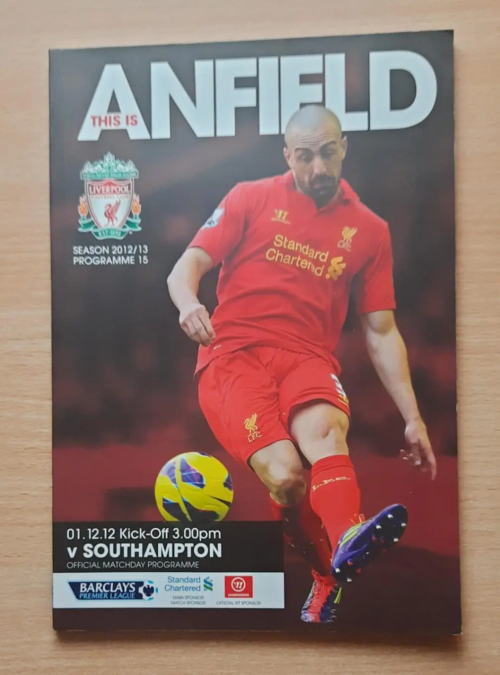 Ливерпуль - Саутгемптон 01.12.2012