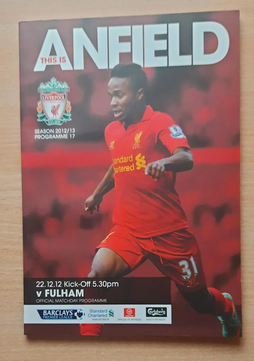 Ливерпуль - Фулхэм 22.12.2012