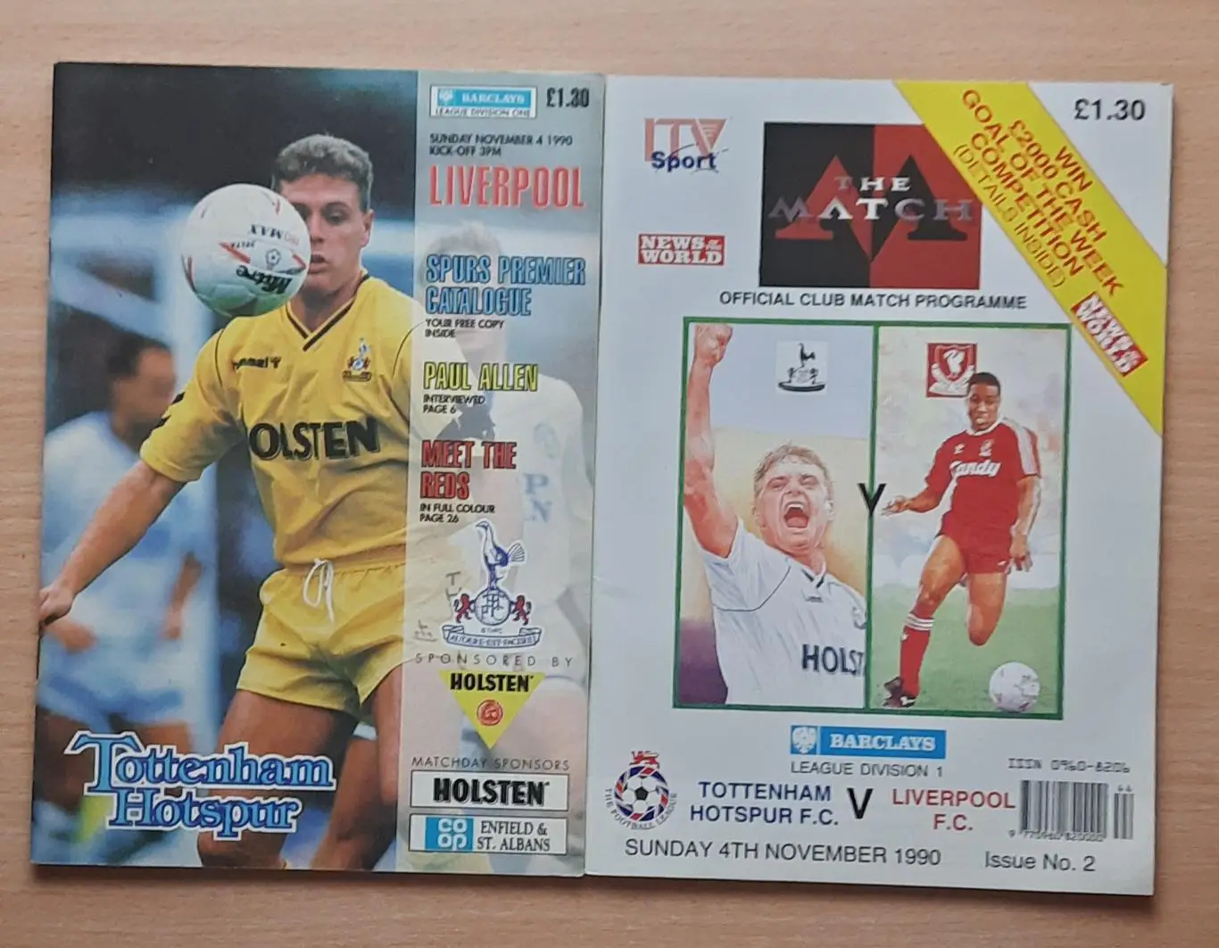 Тоттенхэм Хотспур - Ливерпуль 04.11.1990