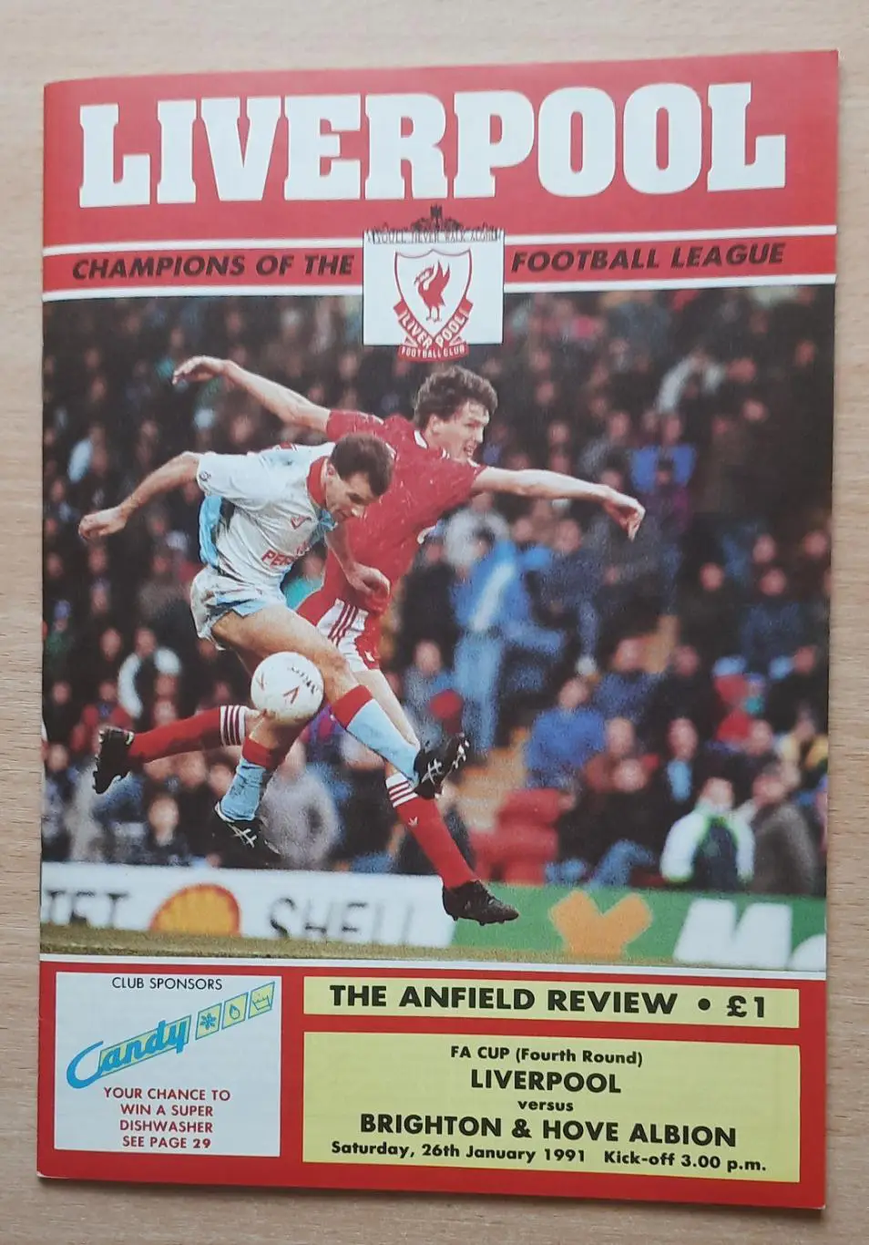 Ливерпуль - Брайтон энд Хоув Альбион 26.01.1991