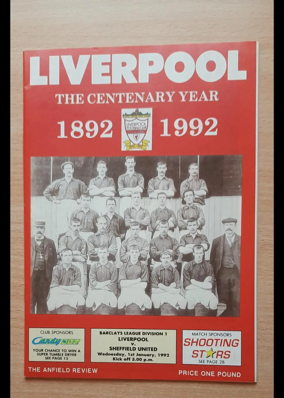 Ливерпуль - Шеффилд Юнайтед 01.01.1992