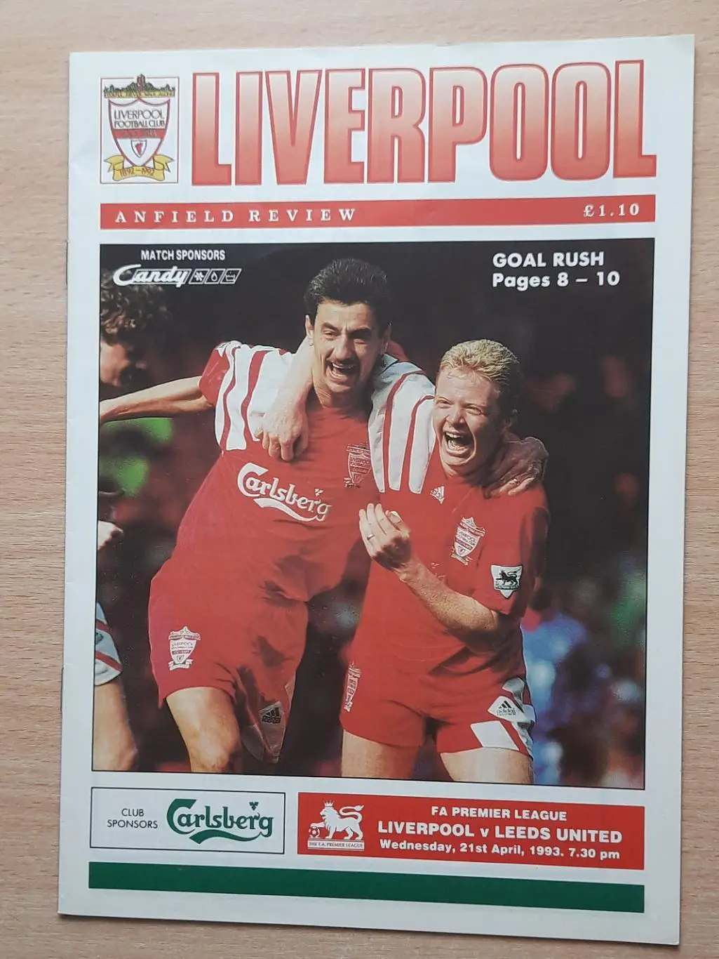 Ливерпуль - Лидс Юнайтед 21.04.1993