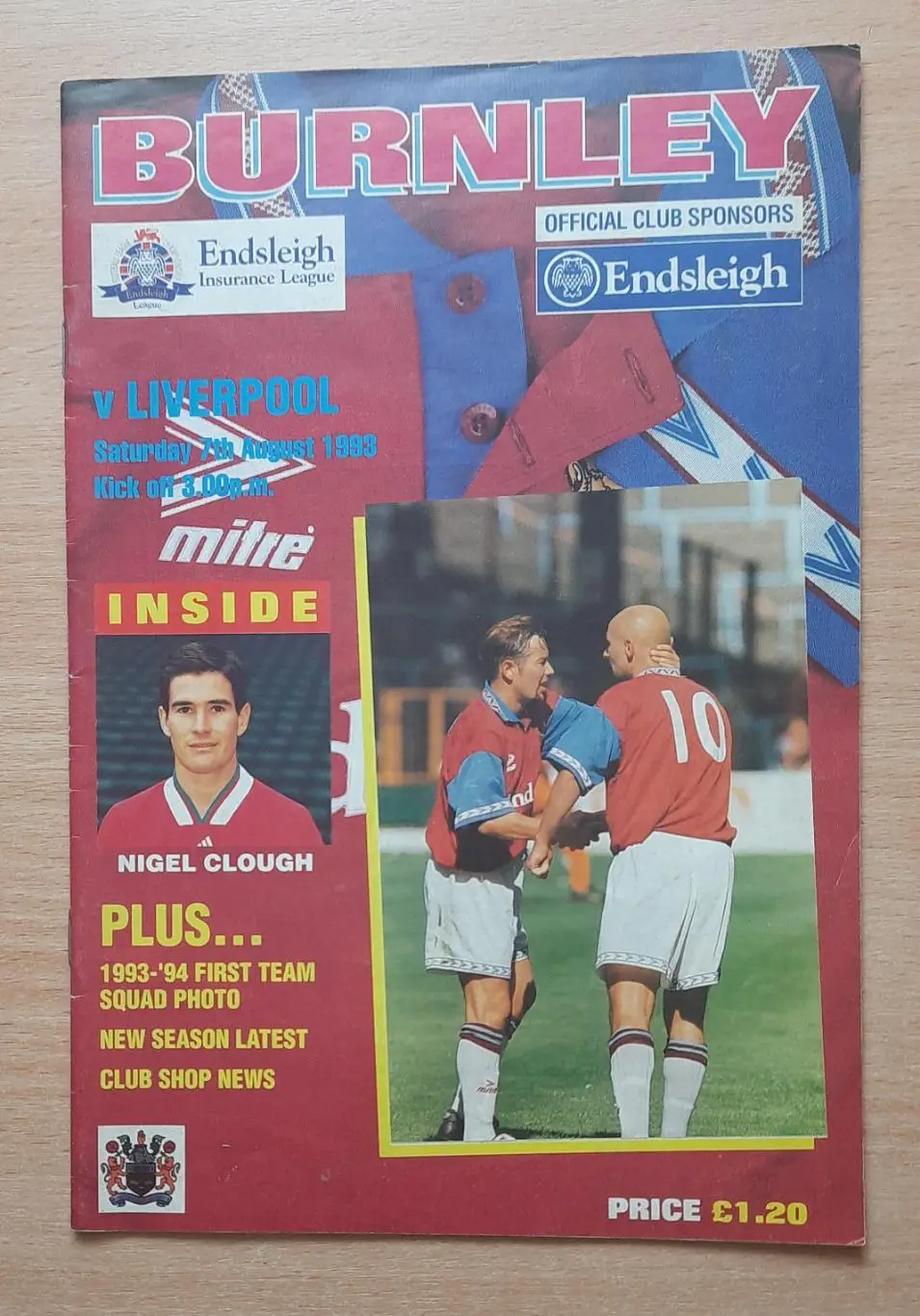 Бёрнли - Ливерпуль 07.08.1993