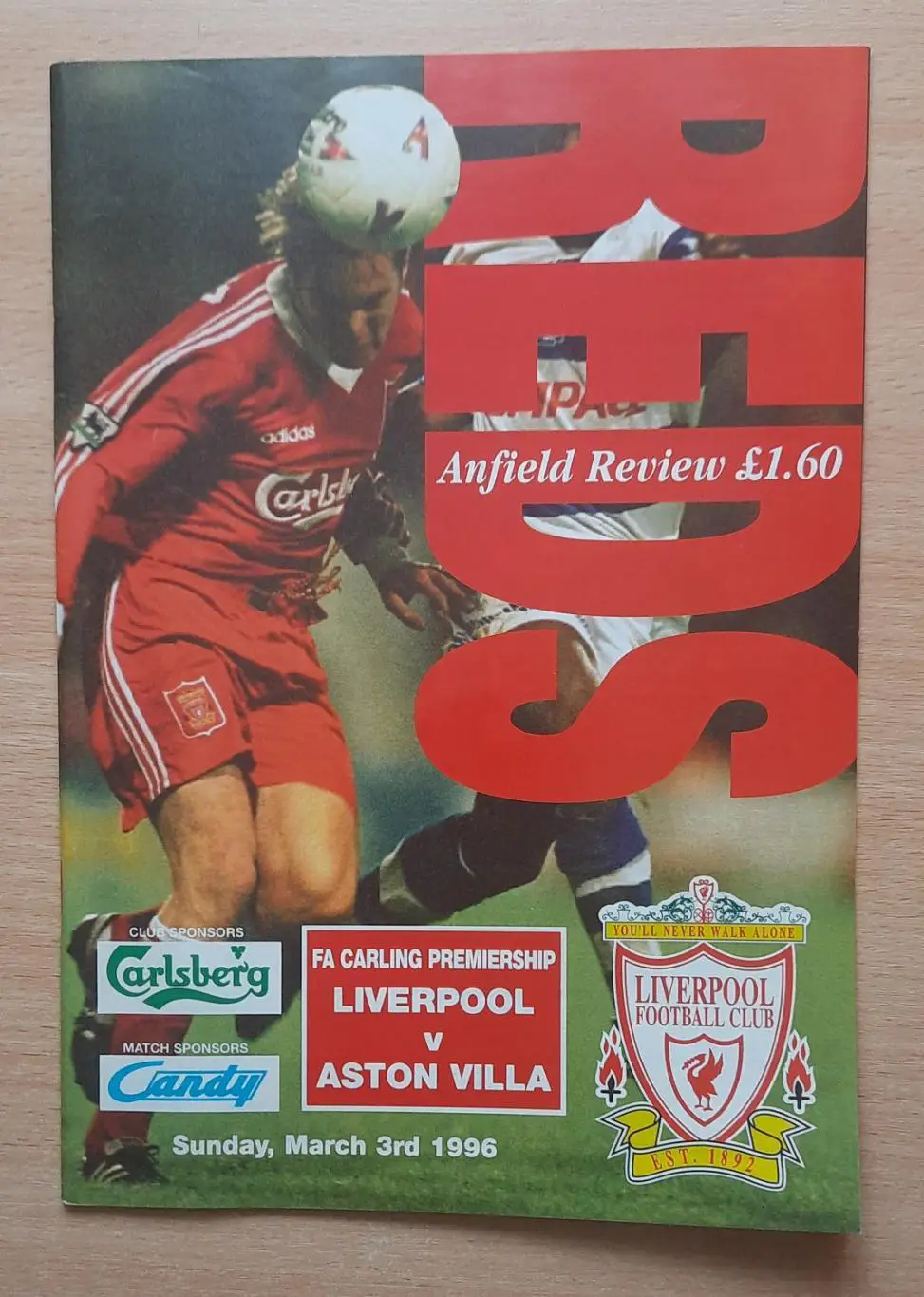 Ливерпуль - Астон Вилла 03.03.1996