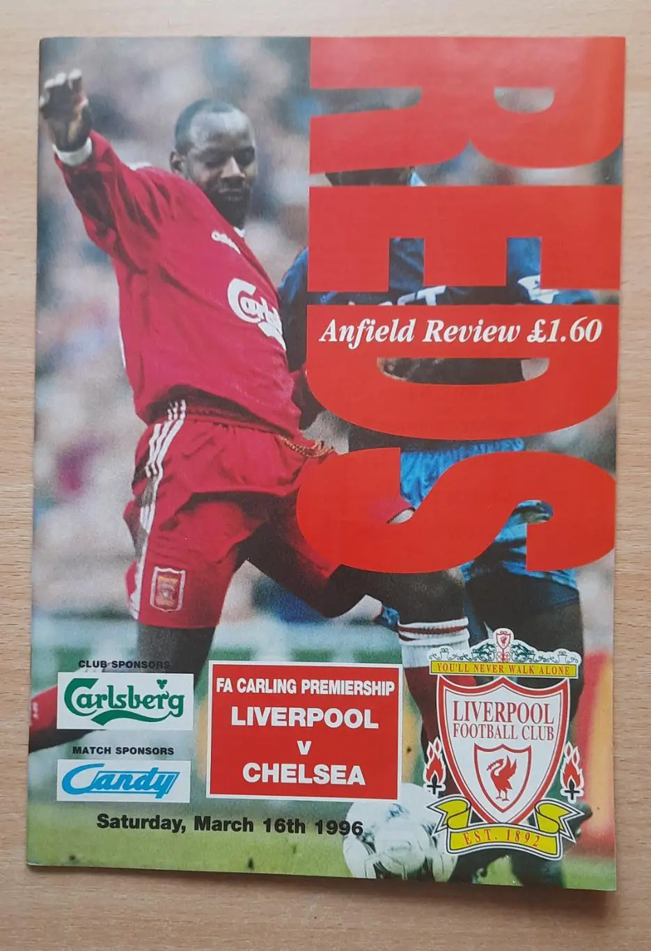 Ливерпуль - Челси 16.03.1996