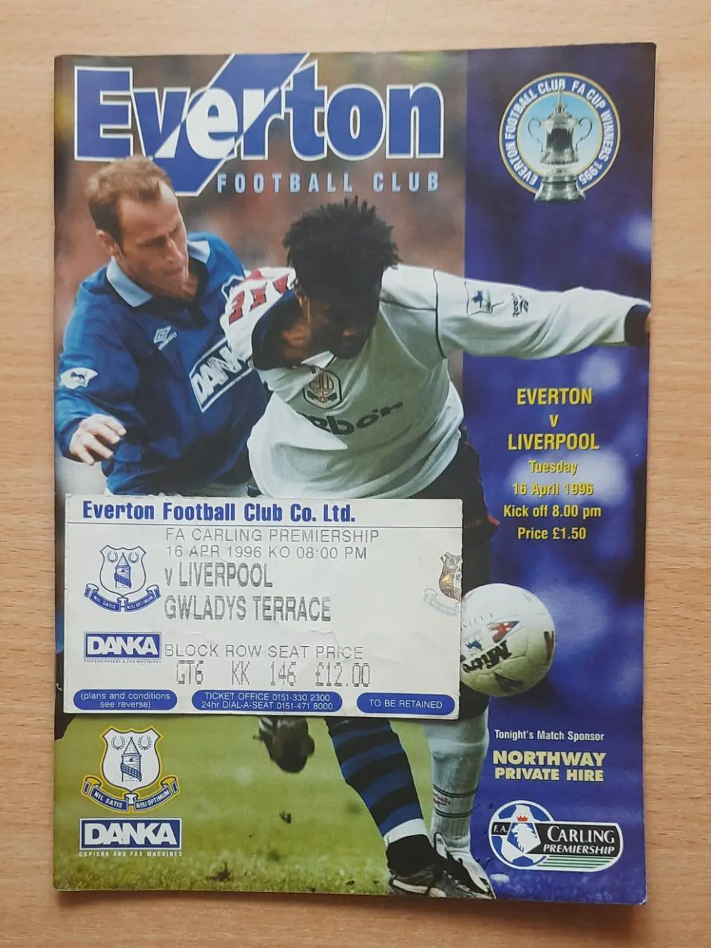 Эвертон - Ливерпуль 16.04.1996
