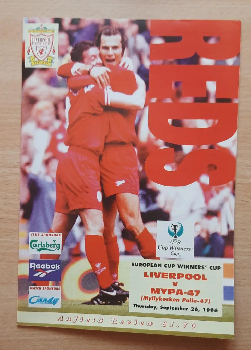 Ливерпуль - МЮПА-47 /Финляндия/ 26.09.1996