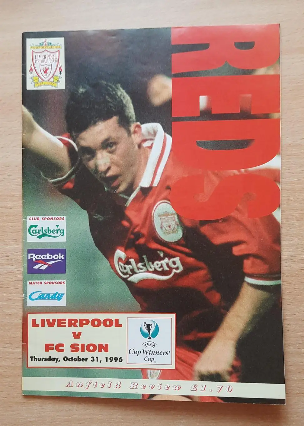 Ливерпуль - Сьон /Швейцария/ 31.10.1996
