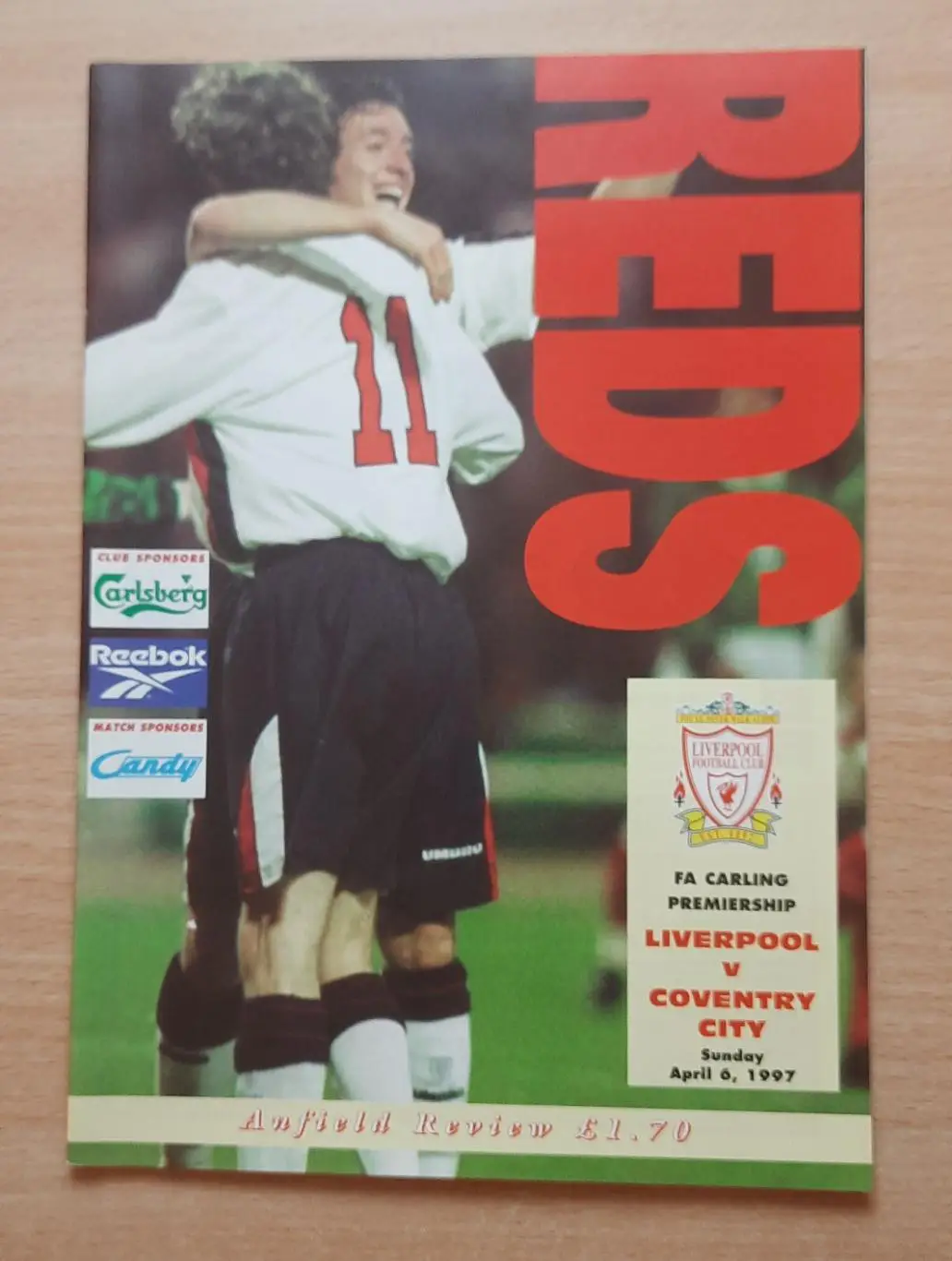 Ливерпуль - Ковентри Сити 06.04.1997