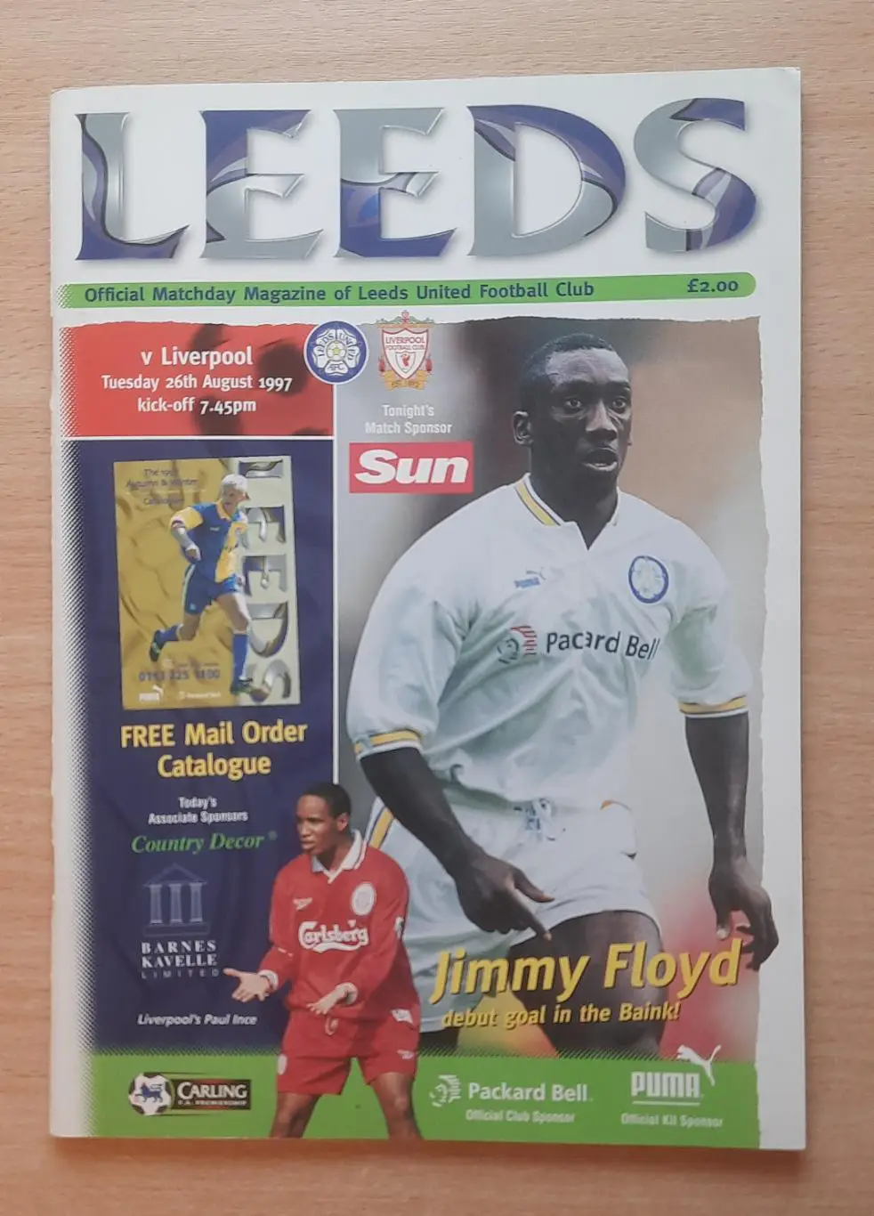 Лидс Юнайтед - Ливерпуль 26.08.1997