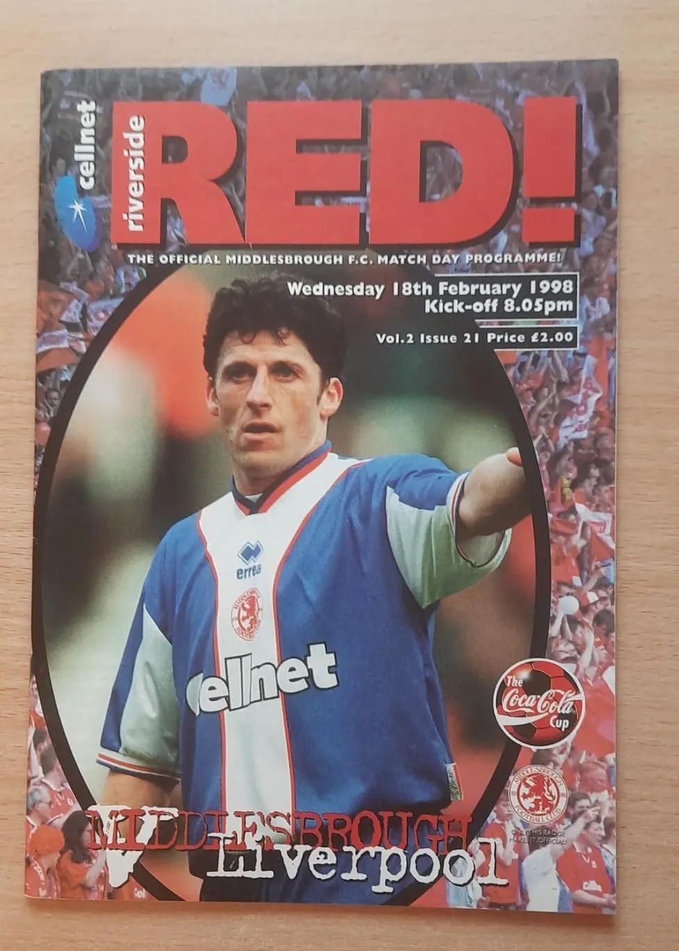 Мидлсбро - Ливерпуль 18.02.1998