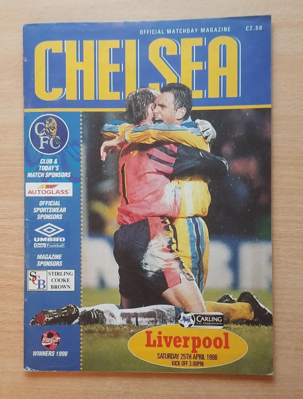 Челси - Ливерпуль 25.04.1998