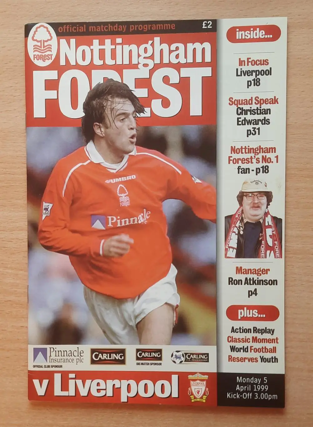 Ноттингем Форест - Ливерпуль 05.04.1999