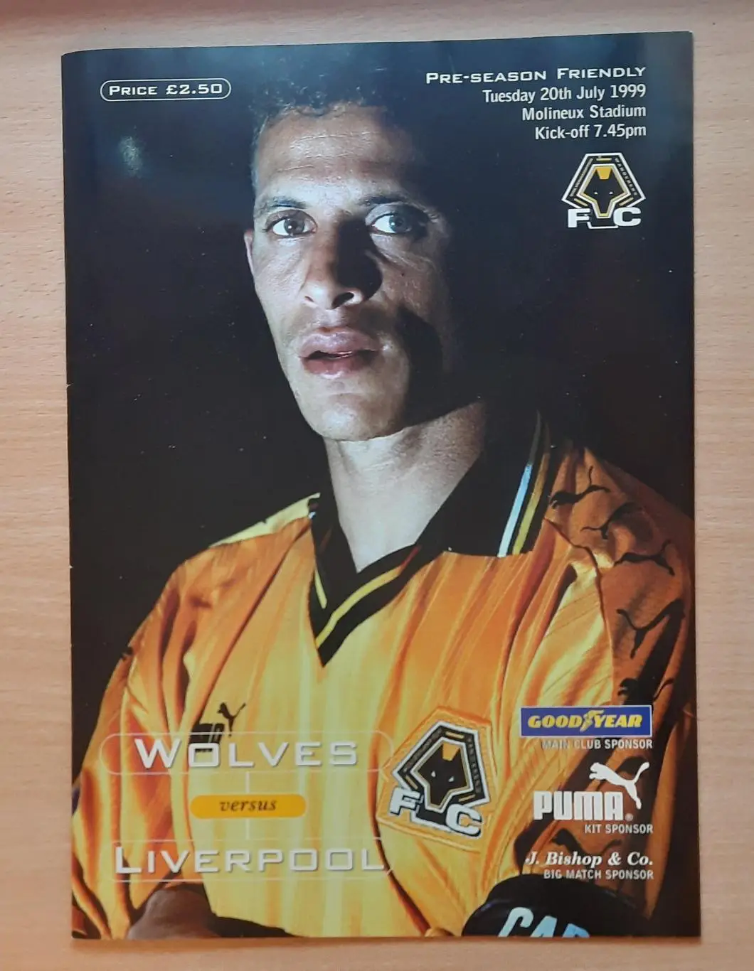 Вулверхэмптон Уондерерс - Ливерпуль 20.07.1999