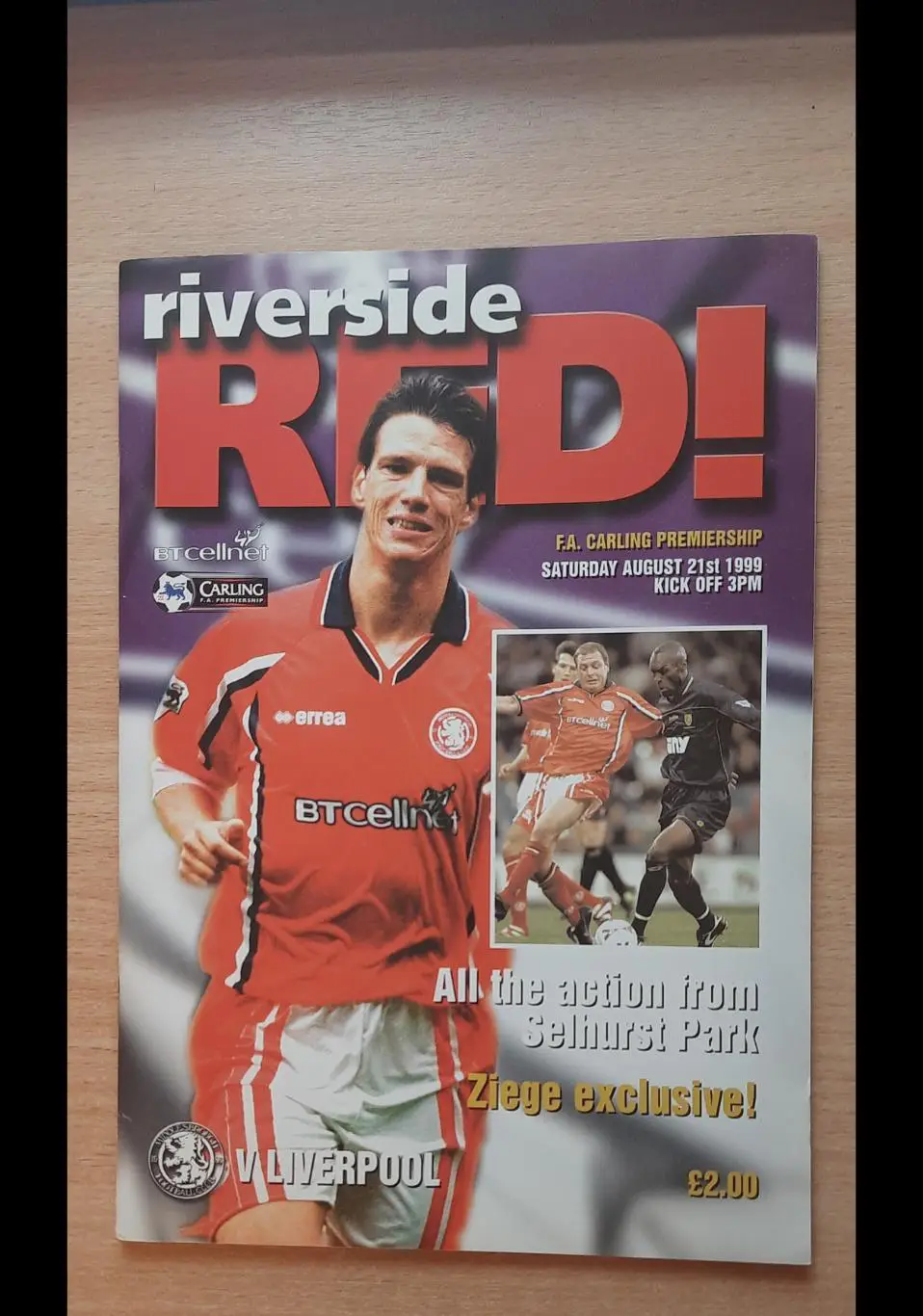 Мидлсбро - Ливерпуль 21.08.1999