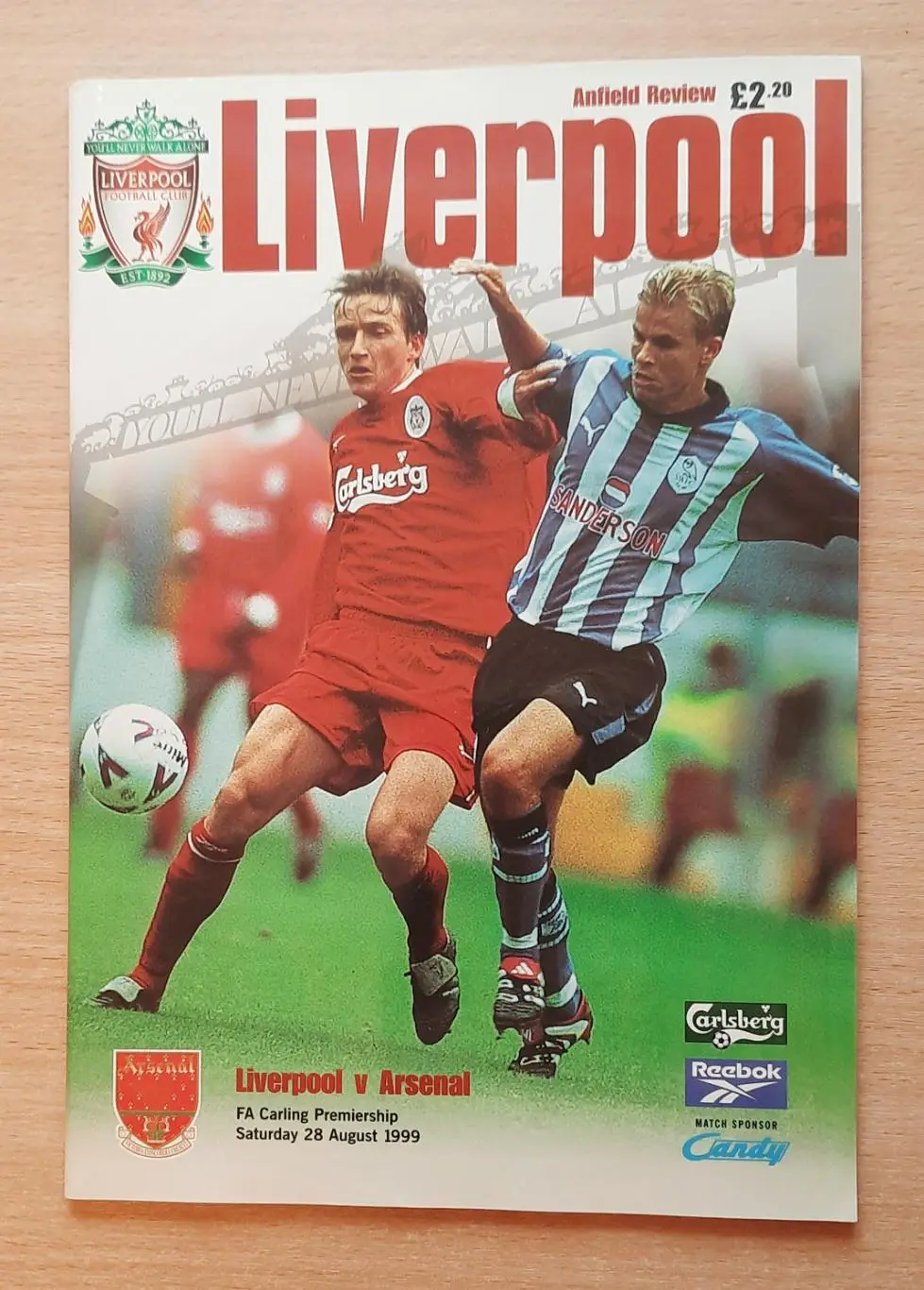 Ливерпуль - Арсенал /Лондон/ 28.08.1999