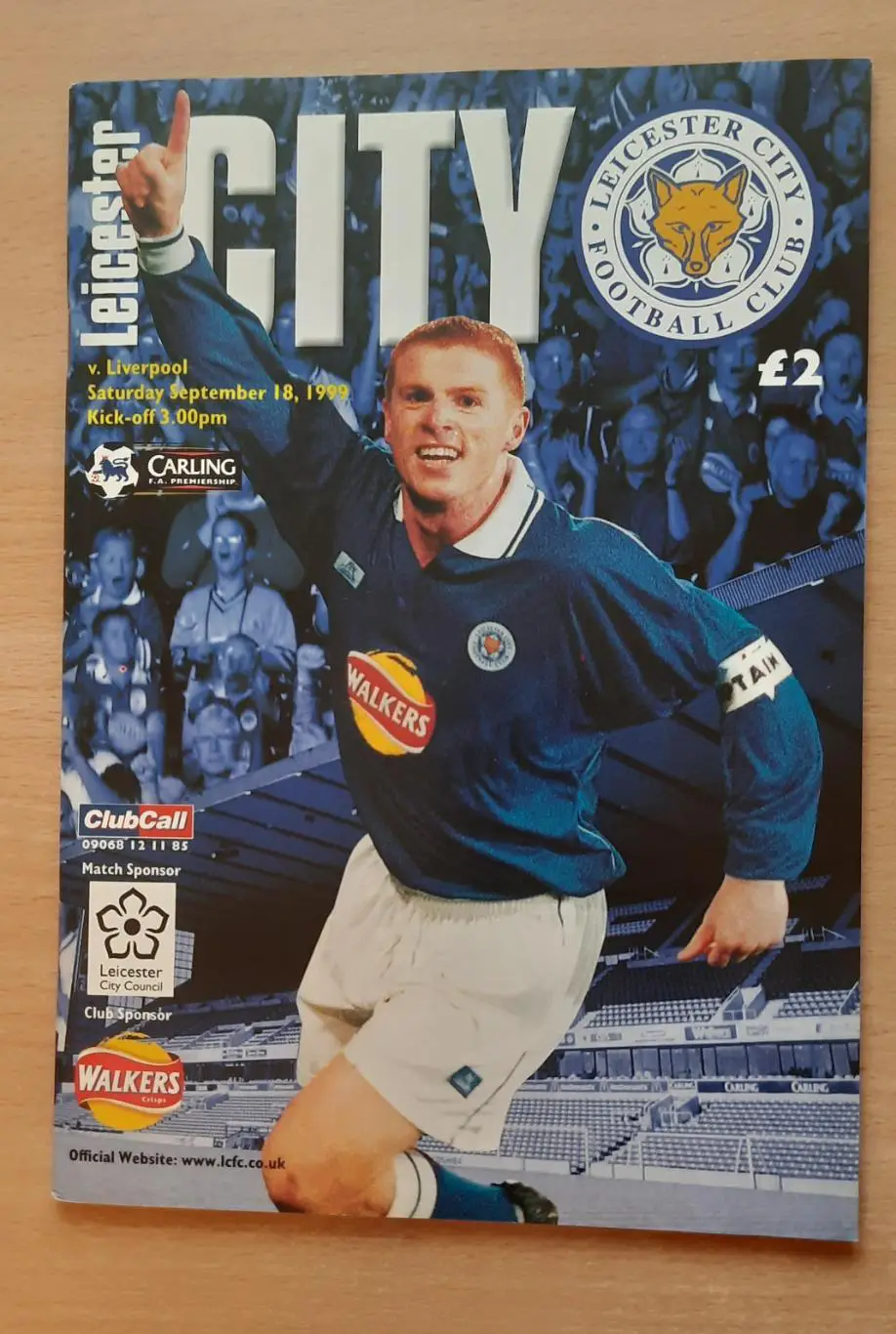 Лестер Сити - Ливерпуль 18.09.1999