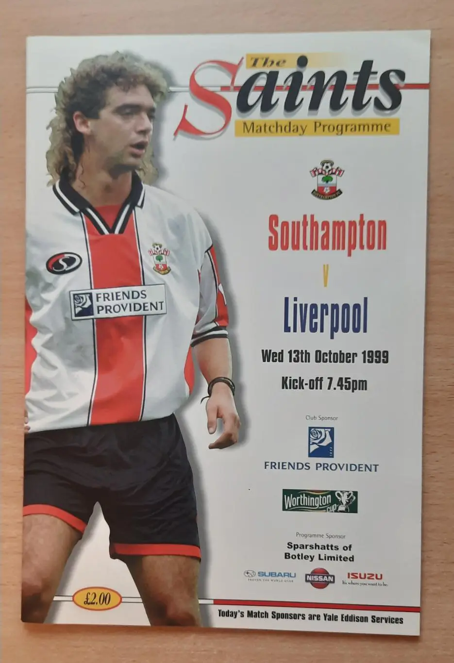Саутгемптон -Ливерпуль 13.10.1999