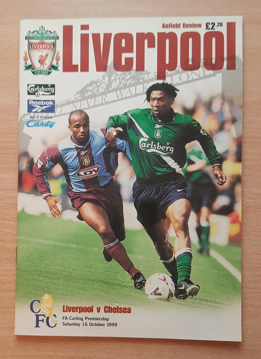 Ливерпуль - Челси 16.10.1999