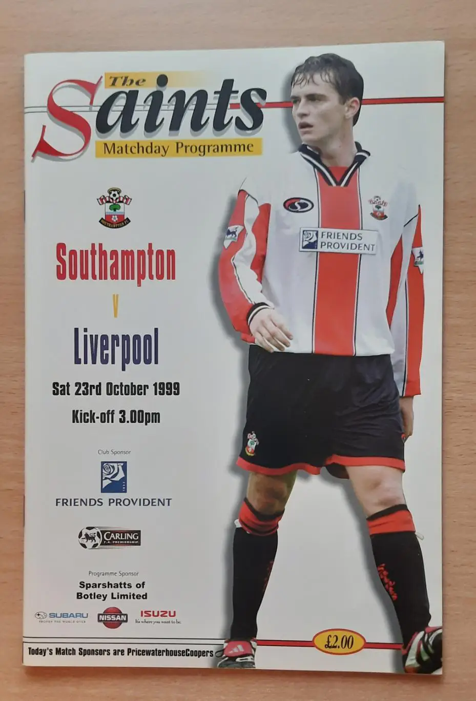 Саутгемптон -Ливерпуль 23.10.1999