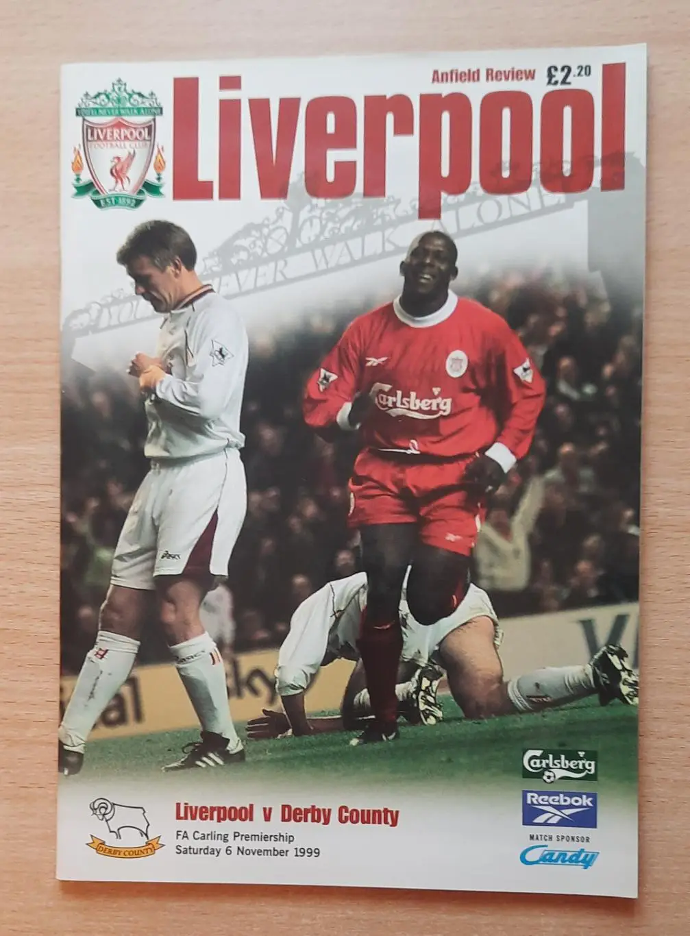 Ливерпуль - Дерби Каунти 06.11.1999