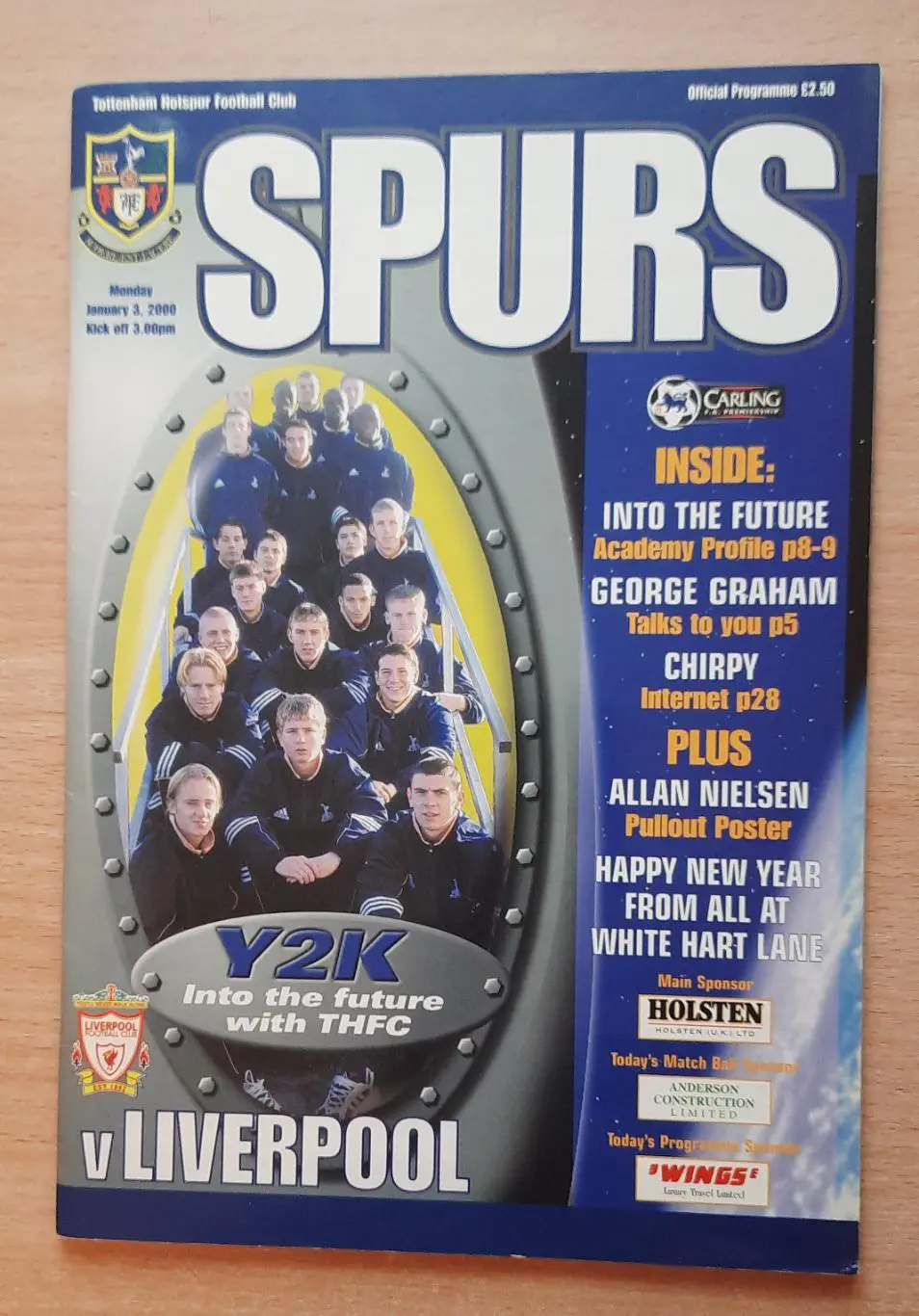 Тоттенхэм Хотспур - Ливерпуль 03.01.2000
