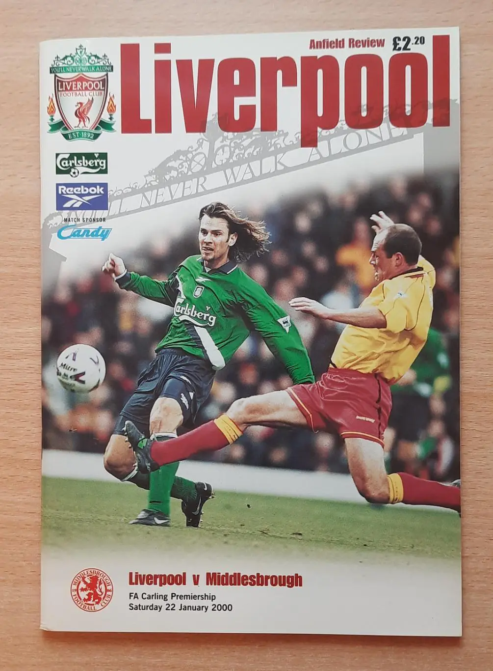Ливерпуль - Мидлсбро 22.01.2000