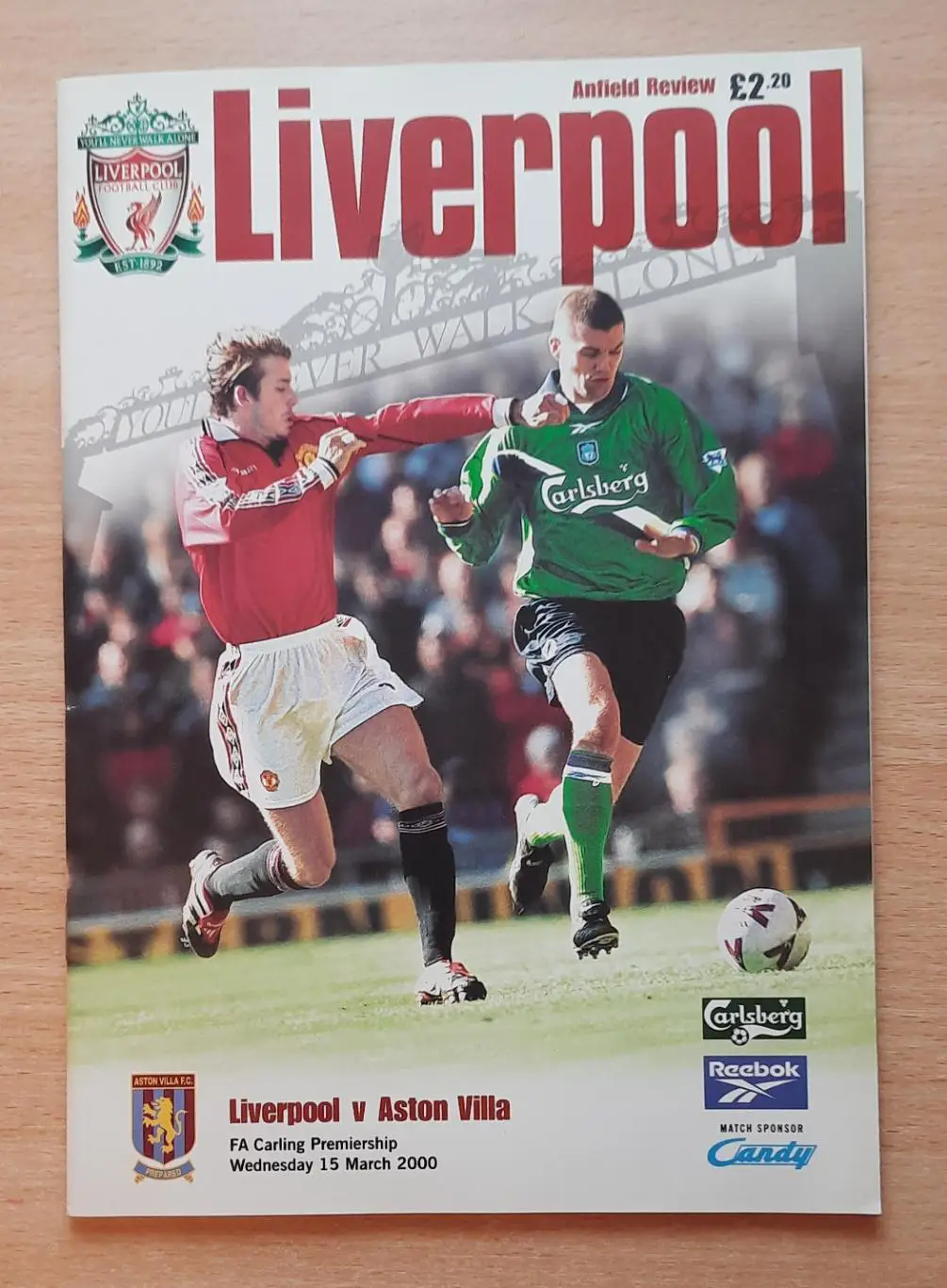 Ливерпуль - Астон Вилла 15.03.2000