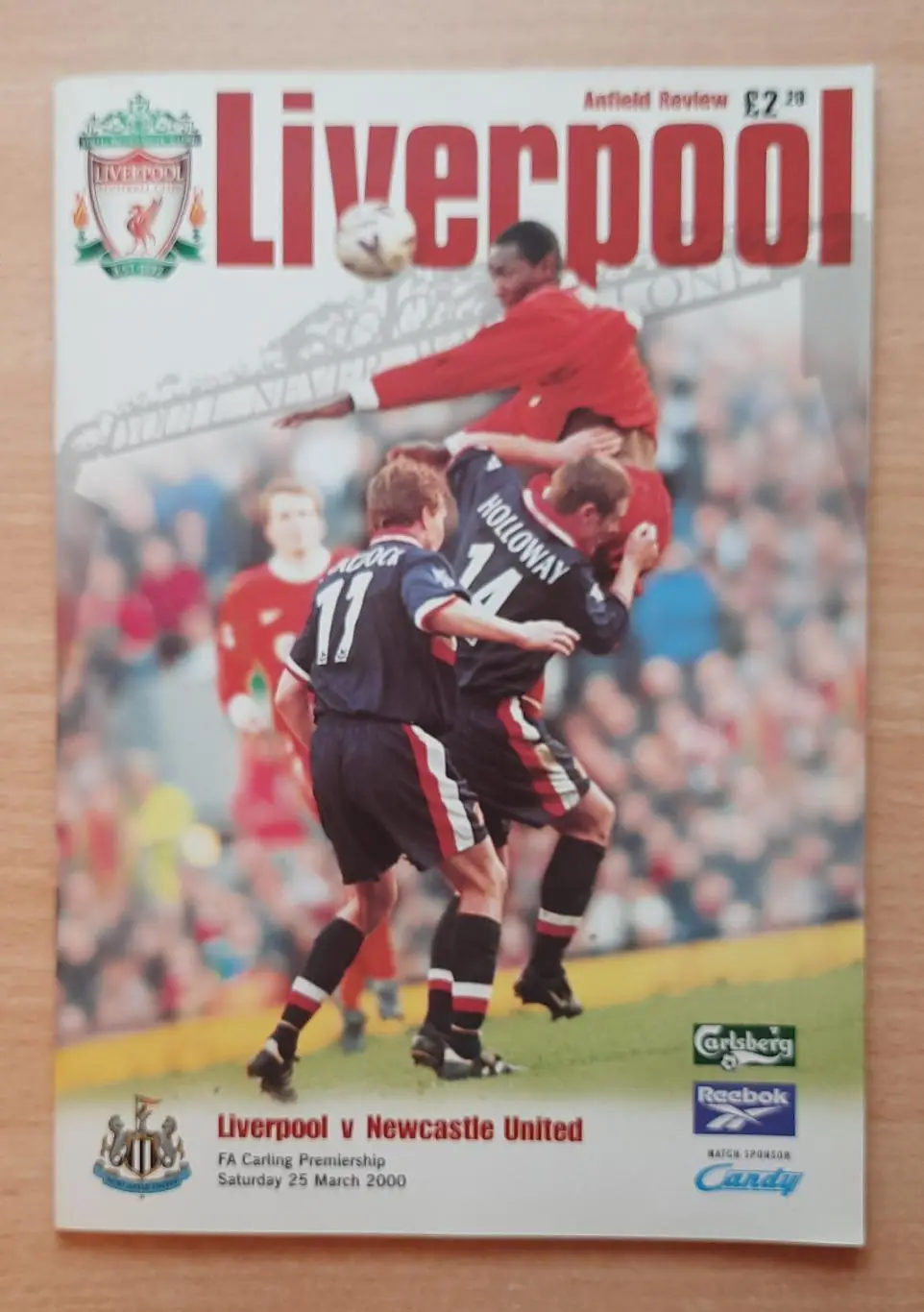Ливерпуль - Ньюкасл Юнайтед 25.03.2000
