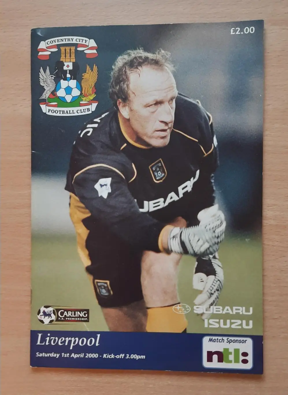 Ковентри Сити - Ливерпуль 01.04.2000
